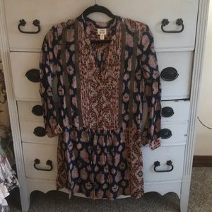 Boho shirt dress